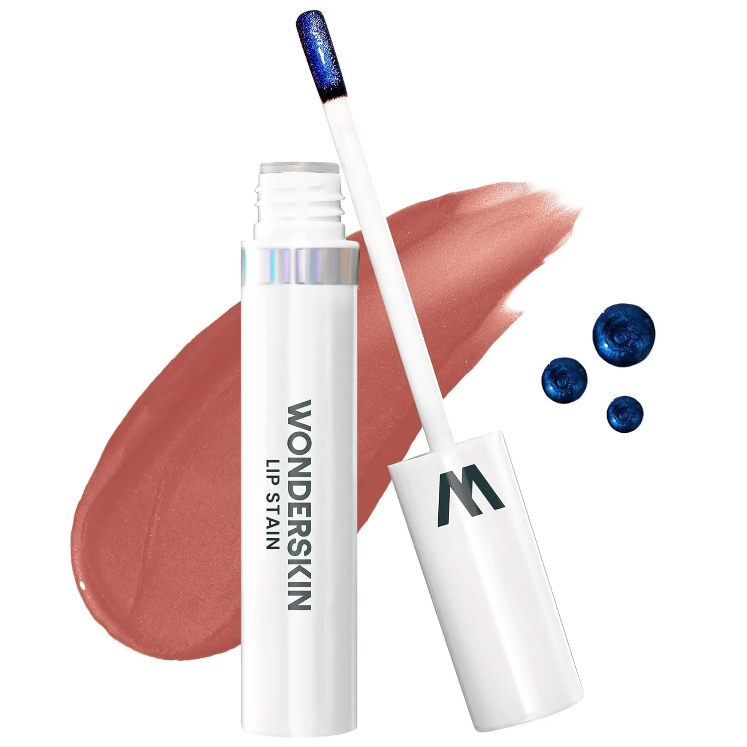 Wonderskin Lip Stain Peel Off Wonder Blading Masque –Lippenfleckenmaske, Natürlicher Lippenstift, Langanhaltender Wasse…