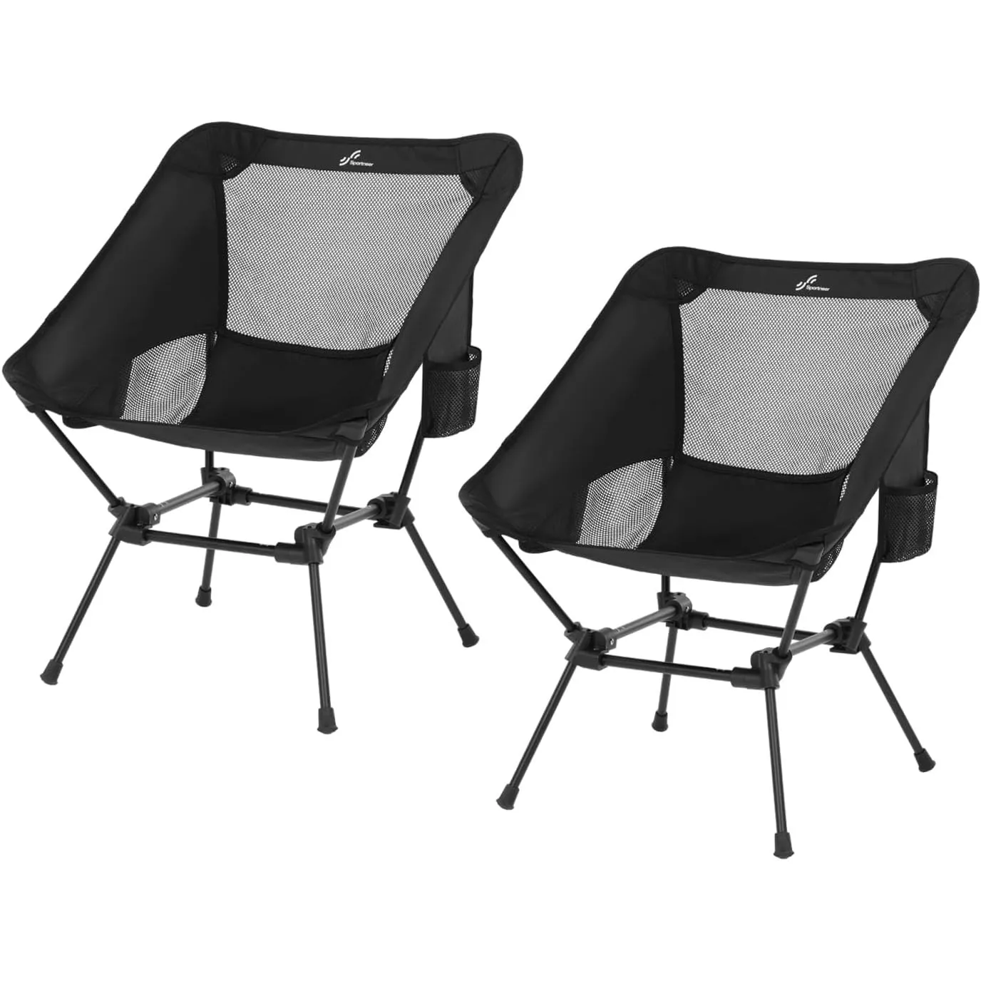 Sportneer Campingstuhl Faltbar Camping Stuhl Tragbarer Campingstühle 150Kg Faltstuhl Ultraleichter Packmaß Kleiner Klap…