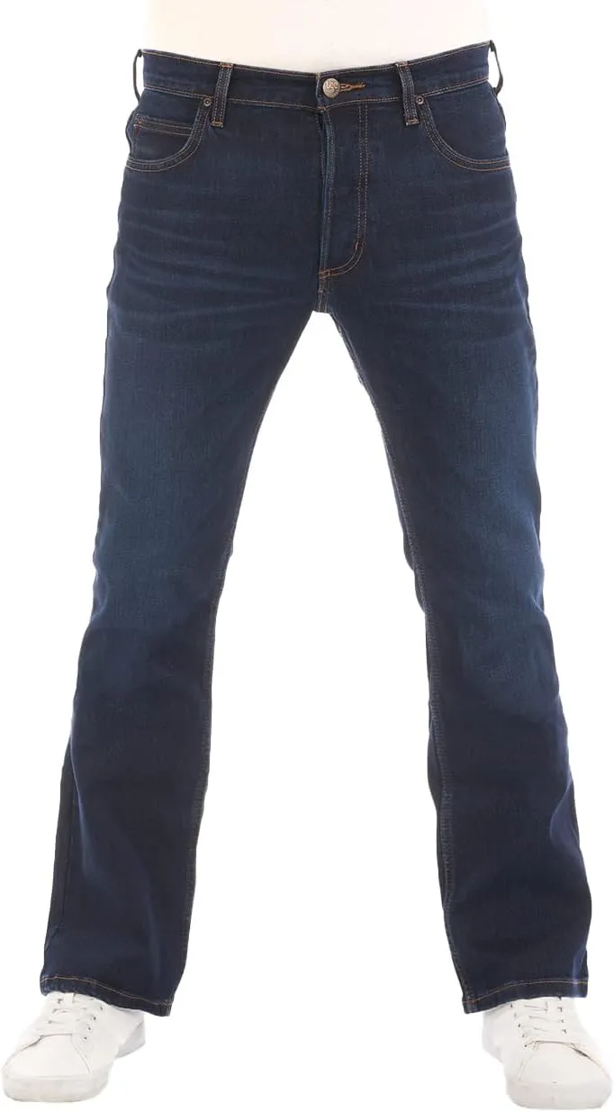 Lee Jeans Herren Stretch Bootcut Denver Jeanshose Hose Denim Blau 32 33 34 36 38 40 42 44 46