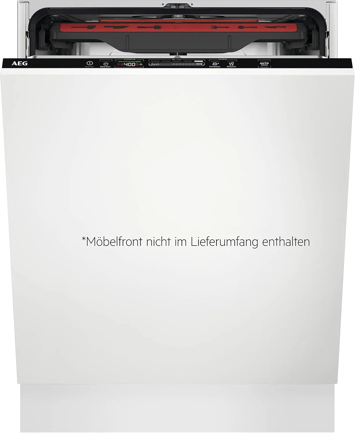 AEG Vollintegrierter Geschirrspüler 60 cm, Spülmaschine Serie 5000: AirDry Kein Nachtrocknen, Energieklasse C, Bestecks…
