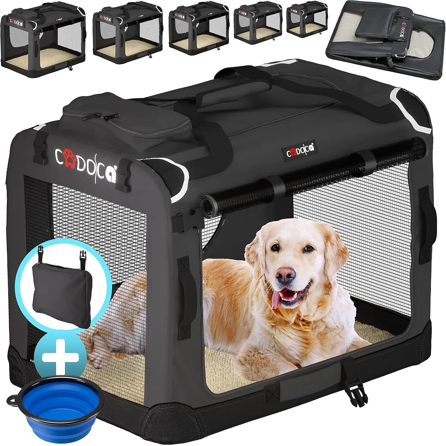 CADOCA® Hundebox M Faltbar