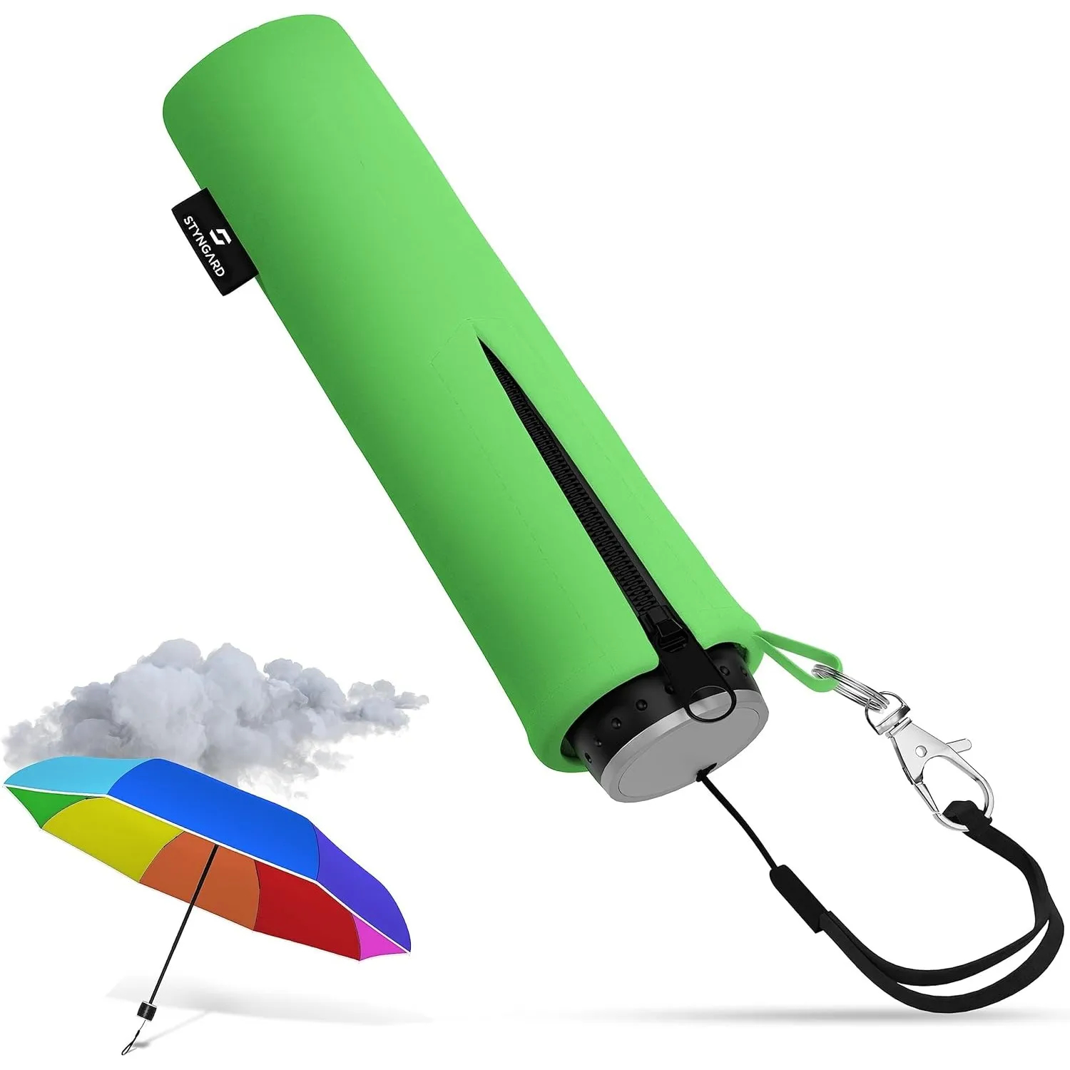 STYNGARD Regenschirm Kinder mit Sicherheitsreflektoren und Reflektorband - Kinder Regenschirm Mädchen & Junge - Kinders…
