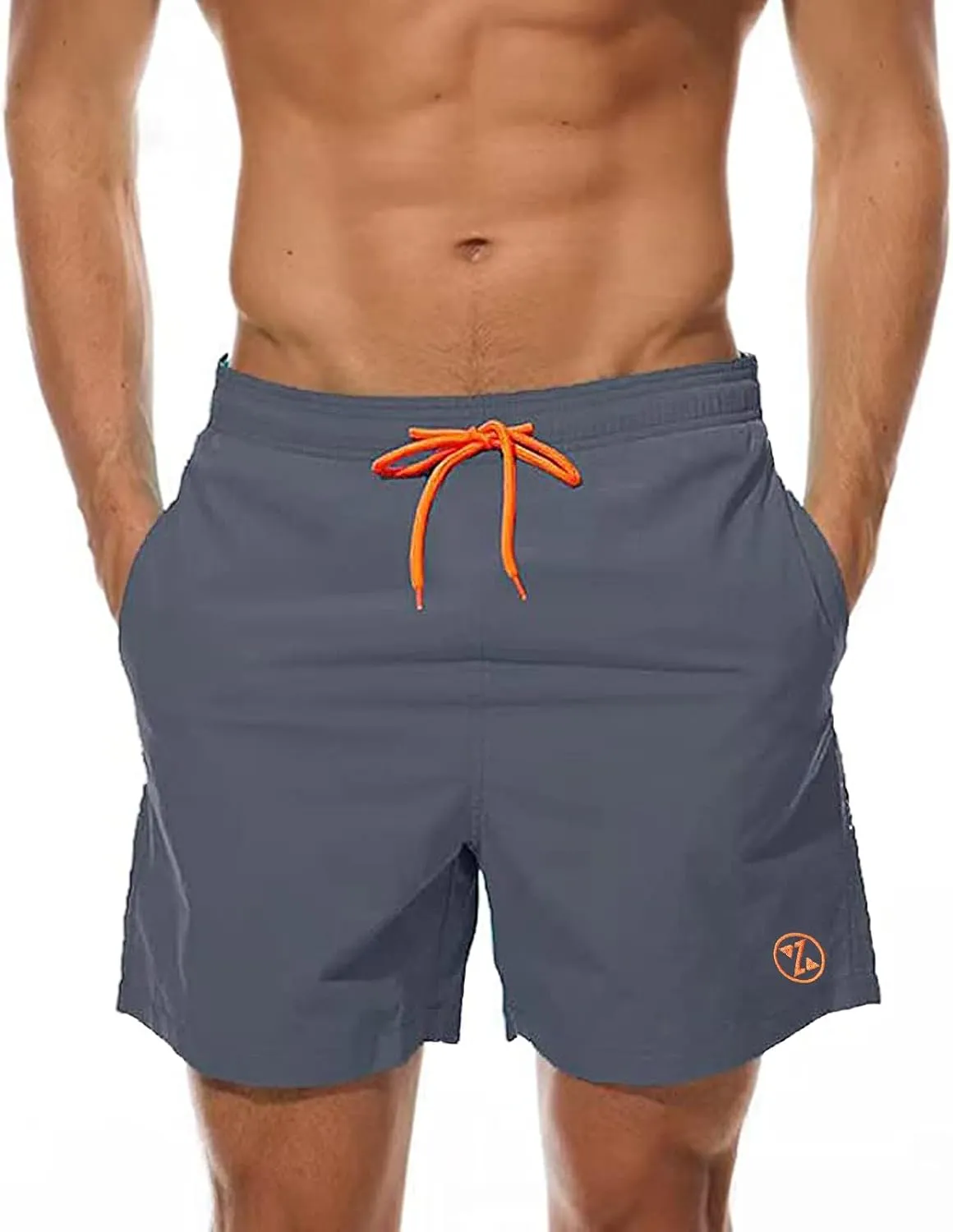 ZOXOZ Men's Quick-Drying Swimming Shorts with Mesh and Adjustable Drawstring