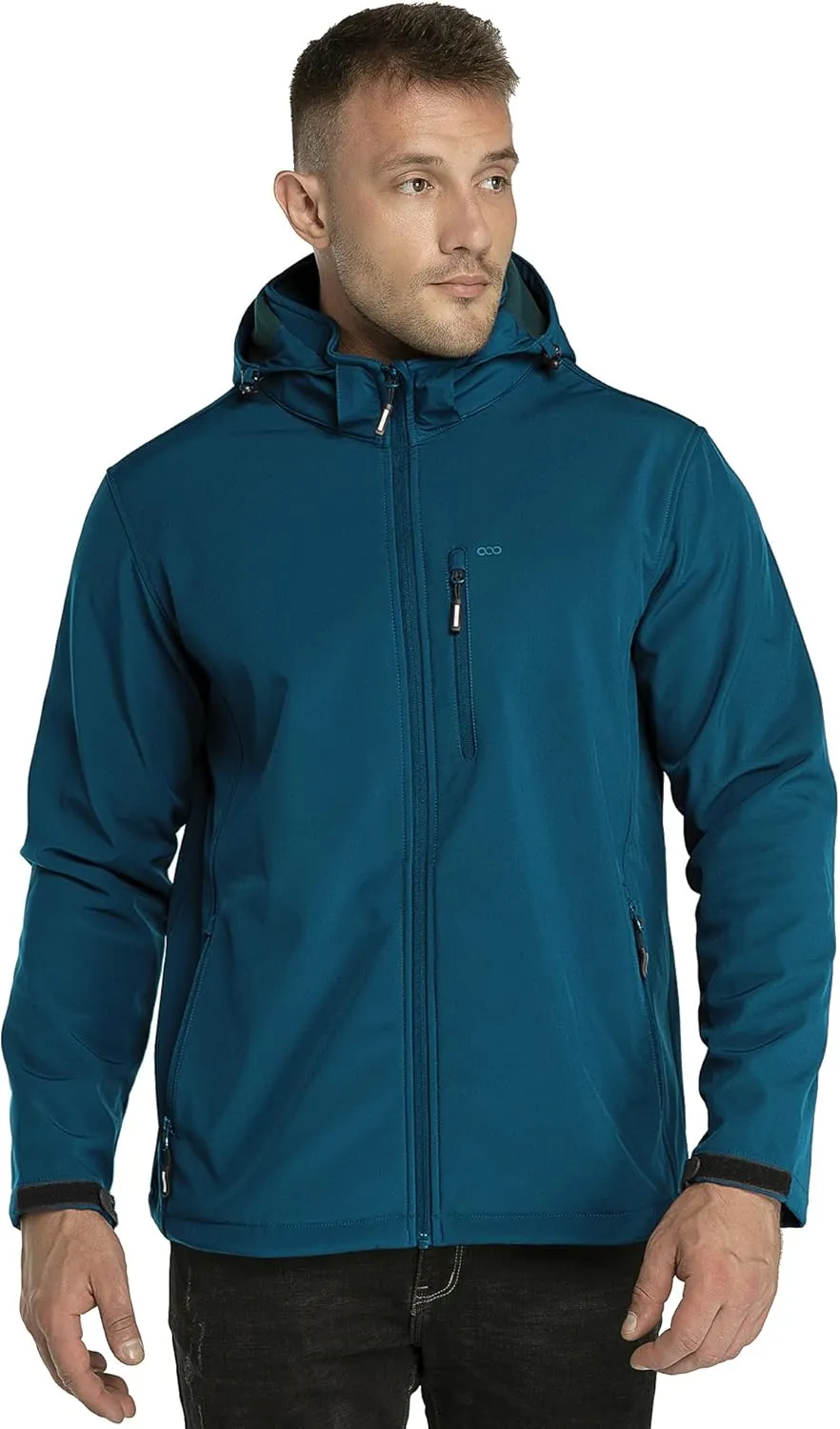33,000ft Softshelljacke für Herren Wasserdicht Winterjacke Winddicht Warme Fleece Gefüttert Windbreaker Funktionsjacke …