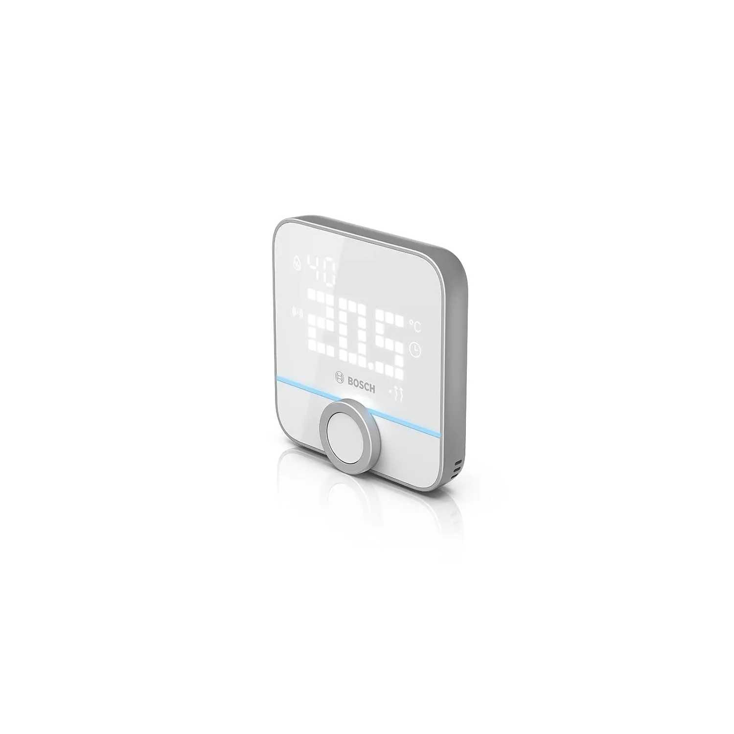 Bosch Smart Home Raumthermostat II für kabelgebundener Heizsysteme, 230 V, kompatibel mit Apple Home, Alexa & Google Ho…