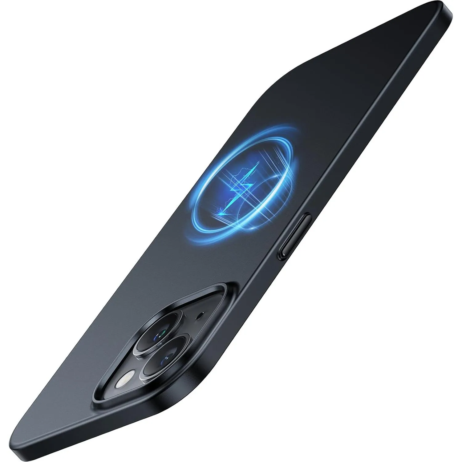 TORRAS Ultra Dünn für iPhone 13 Hülle iPhone 14 Hülle für MagSafe Schwarz