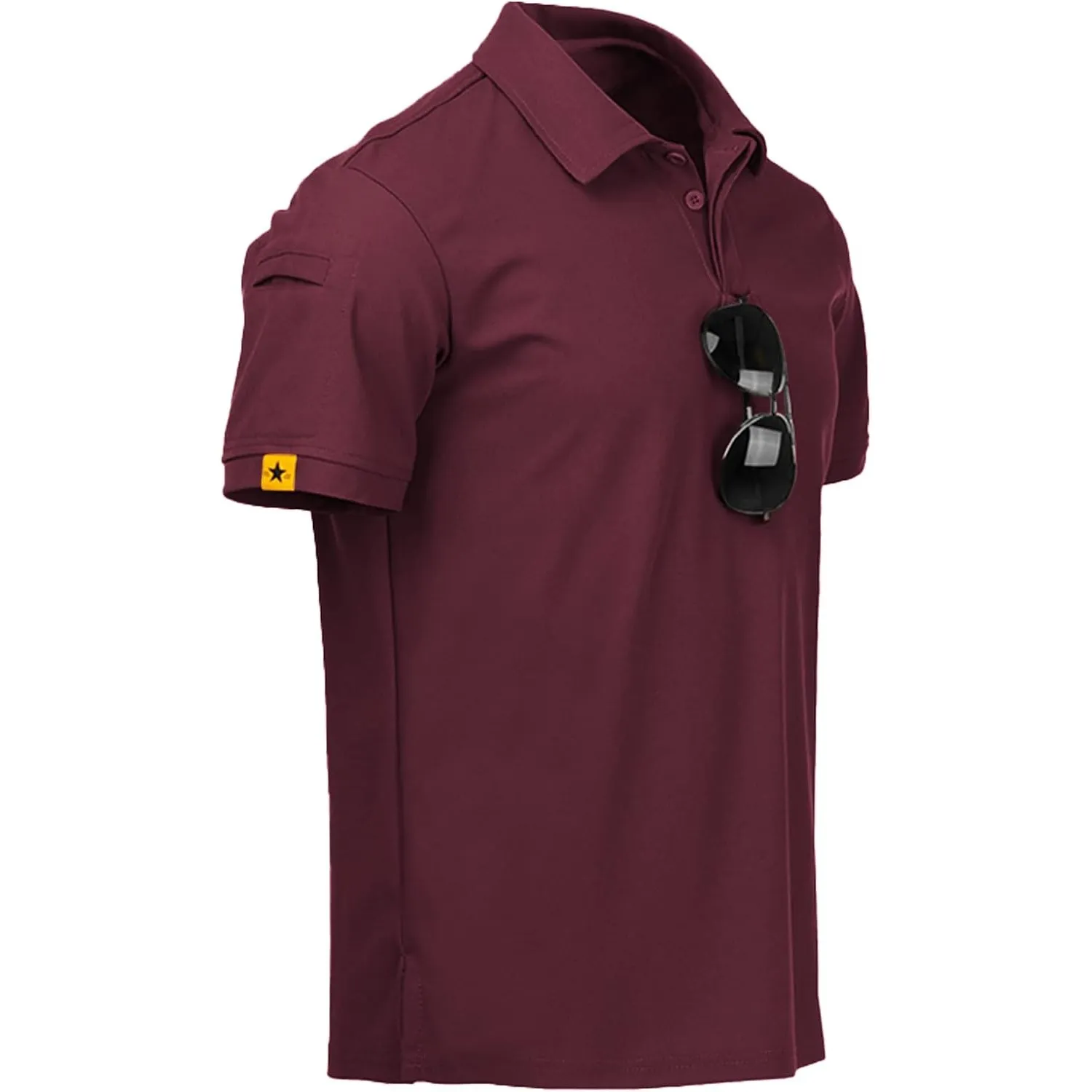 JACKETOWN Poloshirts Herren Kurzarm Atmungsaktives Funktionsshirt, M-3XL. | Polohemd Herren Atmungsaktives Sommer Knopf…