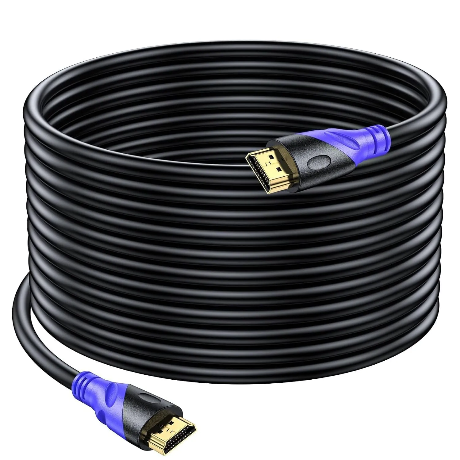 4K/60HZ HDMI Kabel 15m (HDMI 2.0,18Gbps) High-Speed vergoldete Anschlüsse,Ethernet Audio Return Video 4K, Full HD1080p,…