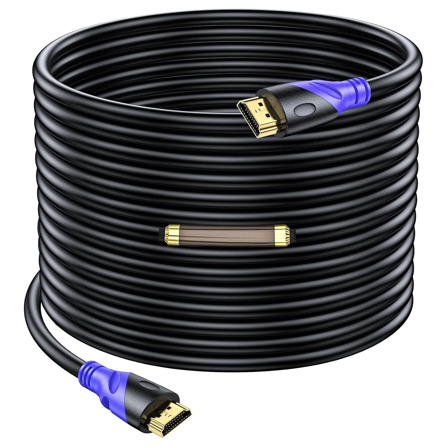 4K/60HZ HDMI Kabel 30m (HDMI 2.0,18Gbps) High-Speed vergoldete Anschlüsse,Ethernet Audio Return Video 4K, Full HD1080p,…