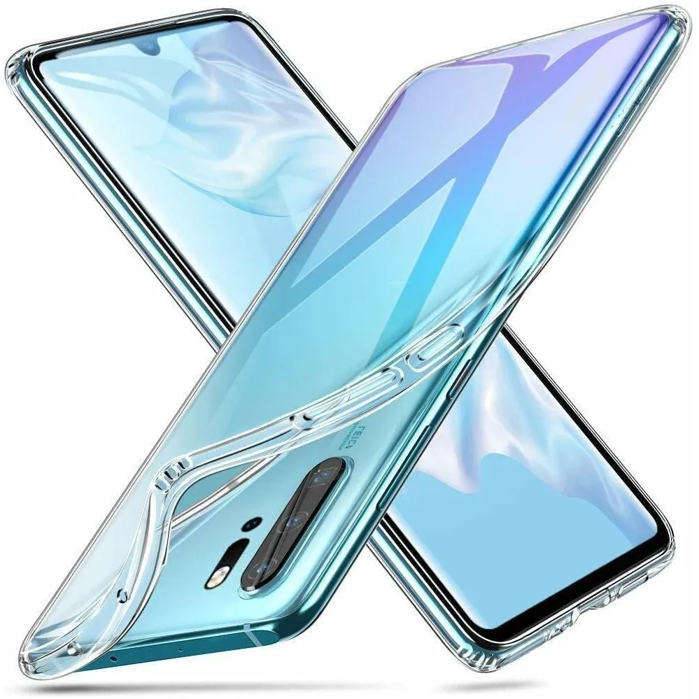 Oprimio Kristallklar Hülle für Huawei P30 Pro [Silikon Hülle] [%100 Durchsichtig] [Deutsche Material] [Ultra Dünn] Tran…