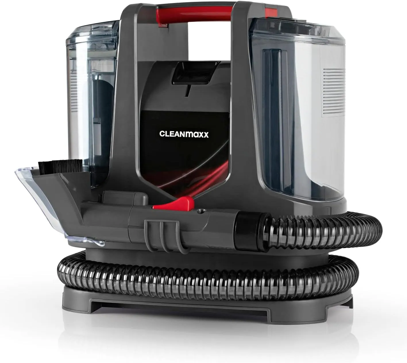 CLEANmaxx Polster- & Teppichreiniger für die effiziente Reinigung von Polstern, Teppichen, Autositzen | Waschsauger zur Fleckentfernung - kompakt, flexibel, stark | 9kPa Saugkraft