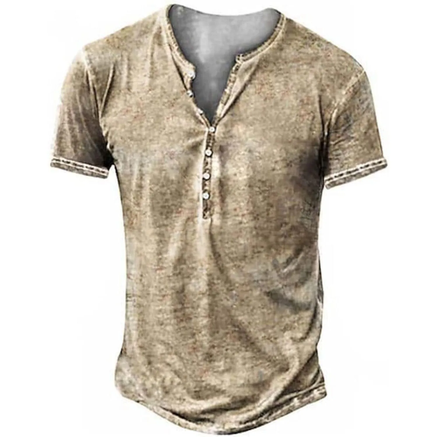 Beotyshow Hemd Herren Langarm Vintage Henley Shirt Männer | Slim Fit, Baumwolle, Freizeit, Vintage, Casual, Leicht, Bus…