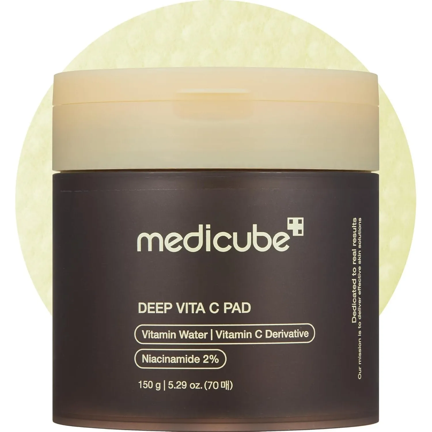 medicube Deep Vita C Gesichtstoner Pads für ebenmäßigen Teint