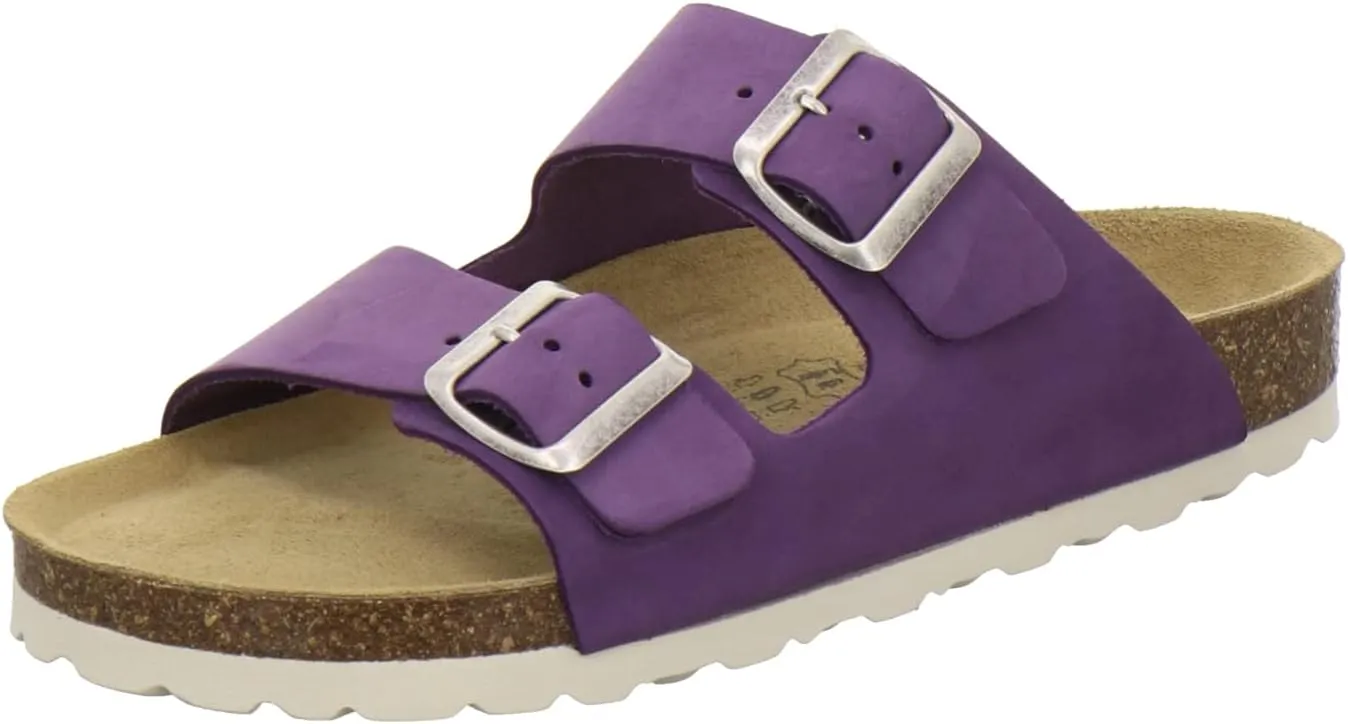AFS-Schuhe 2100, modische Damen-Pantoletten, hochwertiges, echtes Leder, Made in Germany