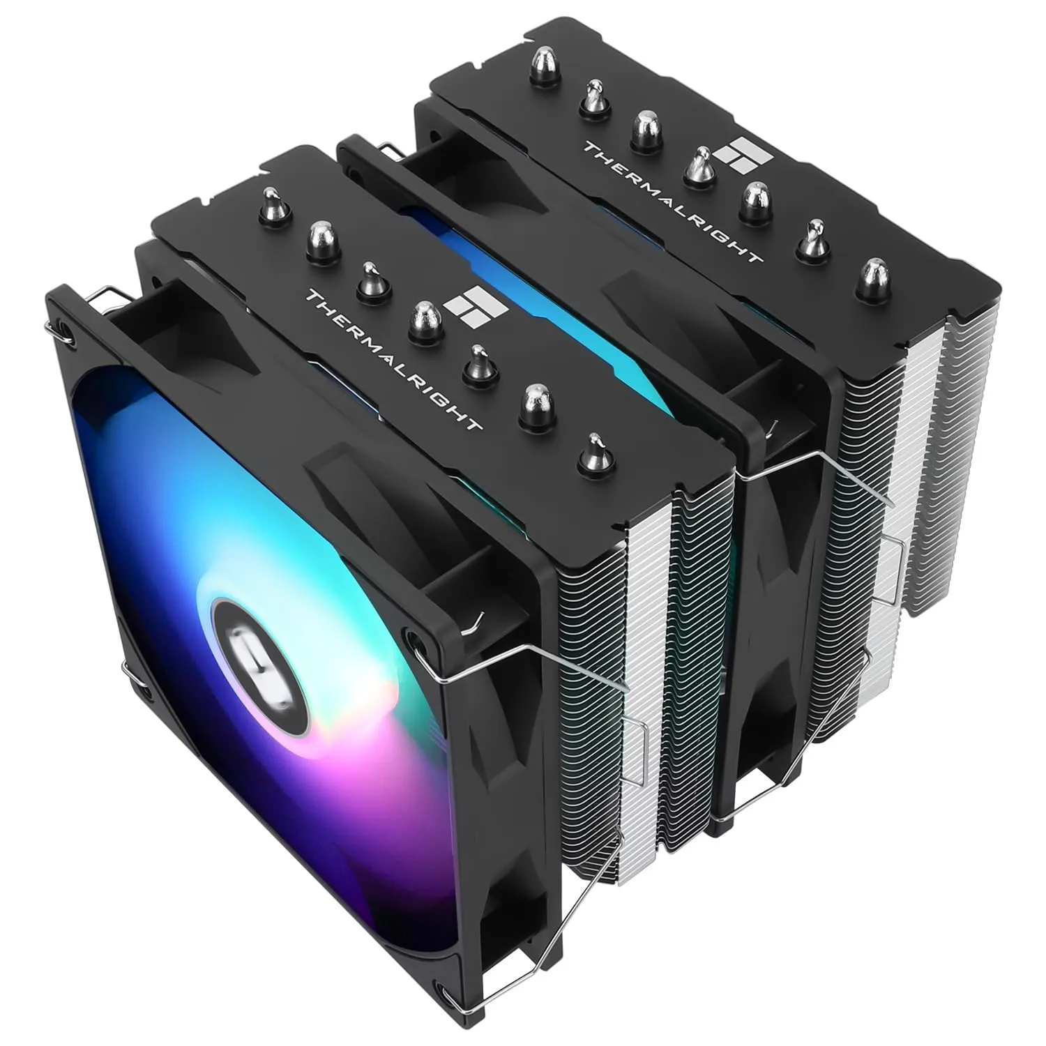 Thermalright Phantom Spirit 120SE ARGB CPU-Luftkühler, 7 Heatpipes CPU-Kühler, Dual 120mm TL-C12B-S V2 PWM-Lüfter, AGHP…