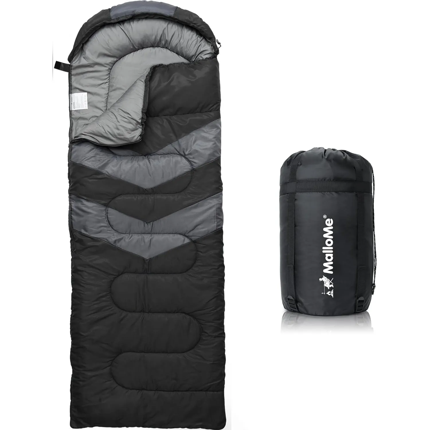 MalloMe Schlafsack Outdoor - Schlafsack Erwachsene und Kinder - Schlafsacke Winter, Schlafsäcke, Camping Sleeping Bag, …