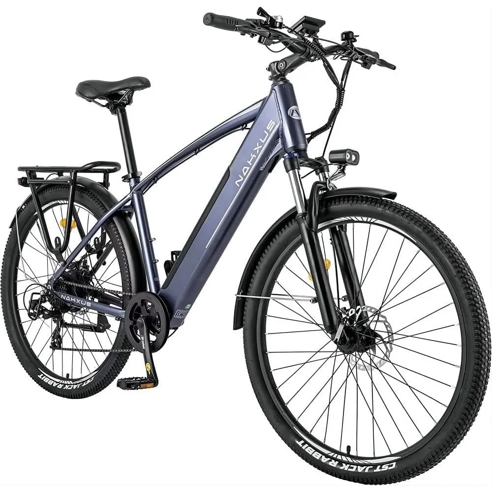 27M204 E-Bike, Elektrofahrrad 27.5'' Trekkingrad E-Cityrad mit 36V 13Ah Lithium-Akku für Lange Reichweite bis 100KM, 25…