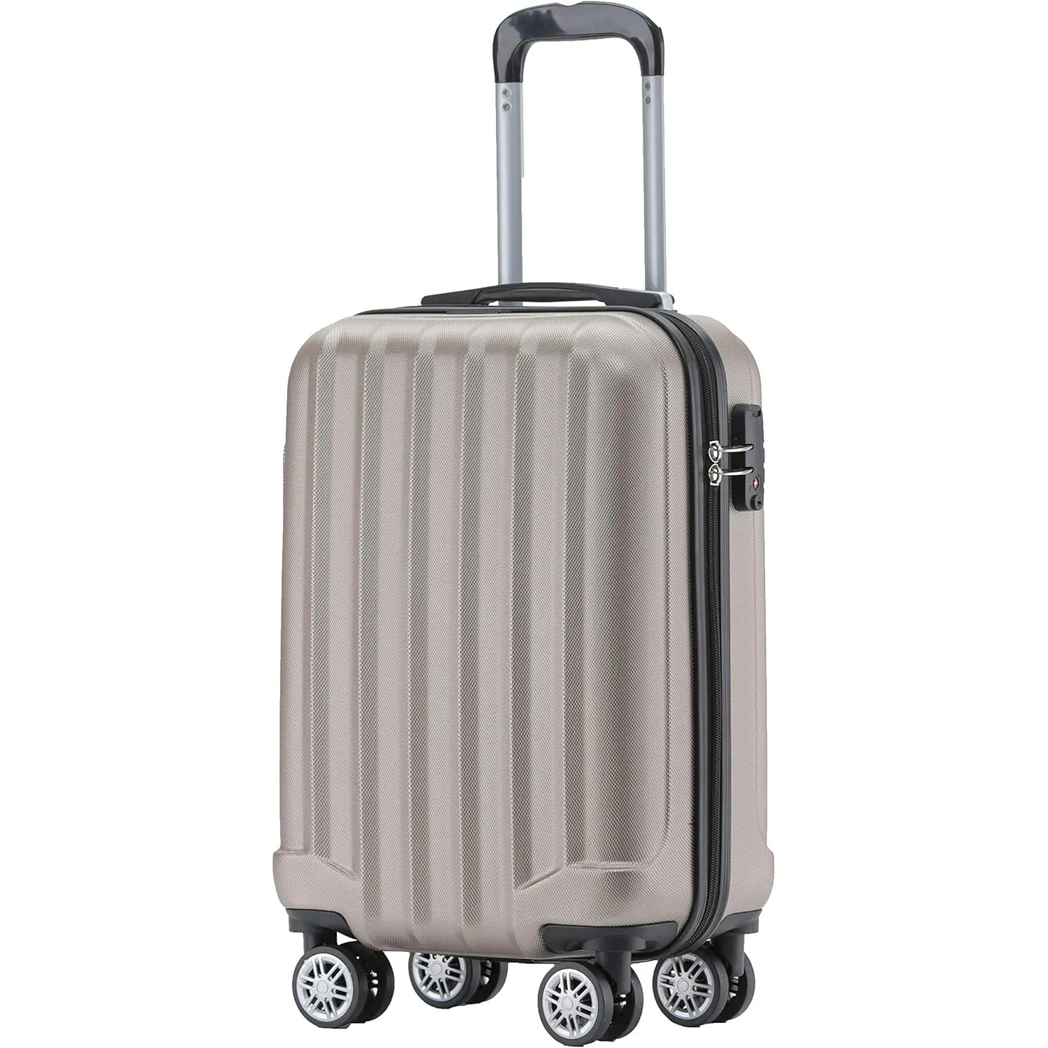 BEIBYE Handgepäck Koffer 55x35x20 cm, Hartschalenkoffer mit TSA Schloss & 360° Rollen, Leichter Kabinenkoffer aus ABS, …