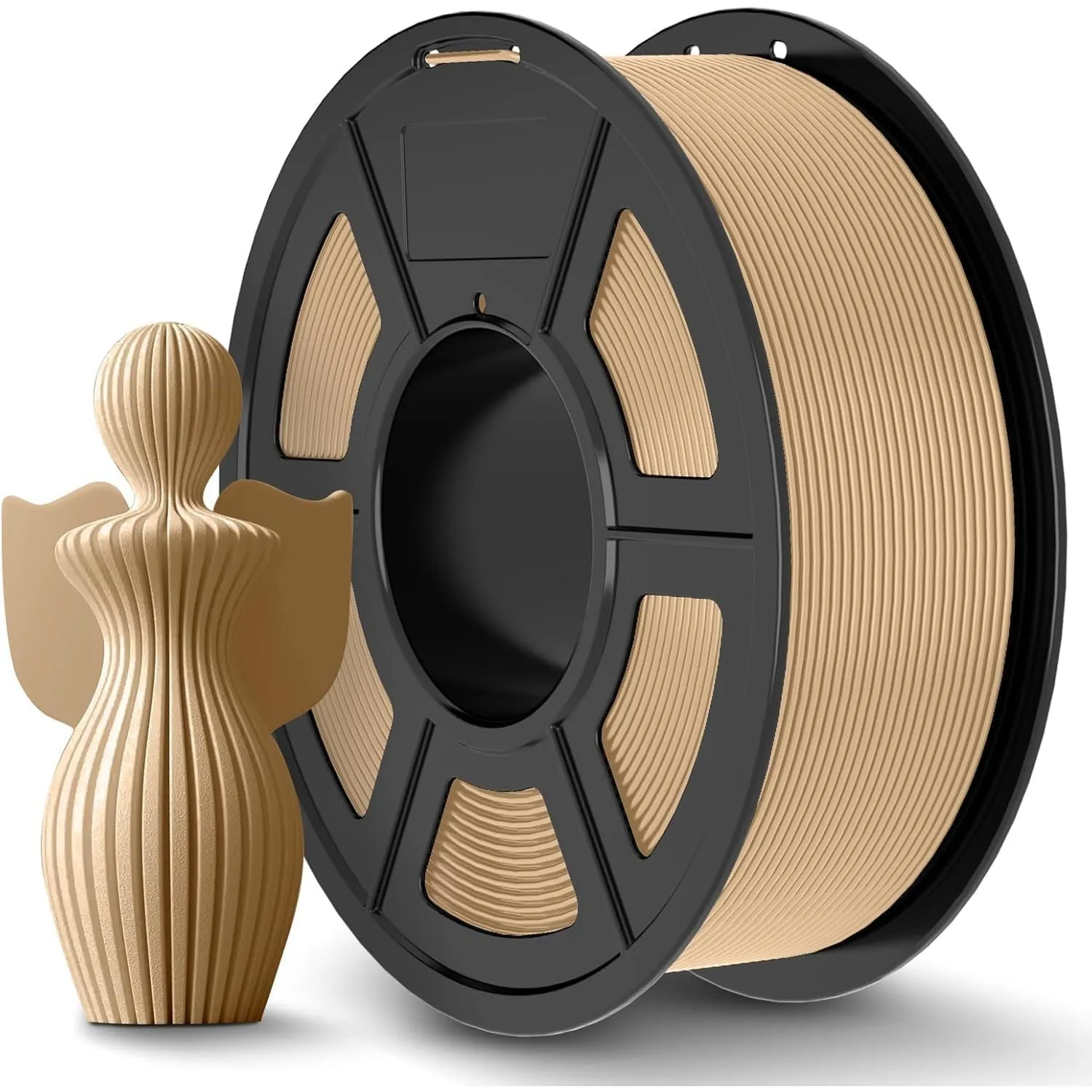 JAYO PLA+ Filament 1.75mm Holz 1.1KG, PLA Plus 3D Druck Filament