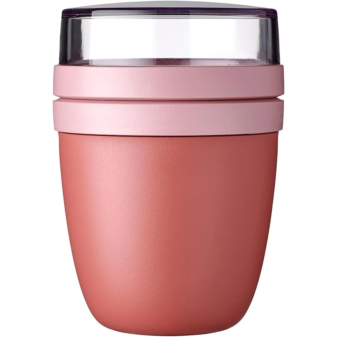 Mepal Müslibecher to go, praktischer Joghurtbecher to go - Unterteilung für Joghurt & Müsli - Geeignet für Gefrierschra…