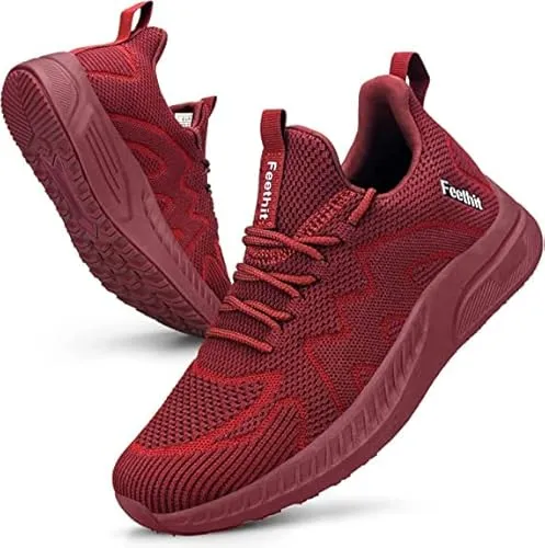Feethit Women’s Trainers, Breathable, Lightweight Sports Shoes, Running Shoes, Outdoor, Fitness