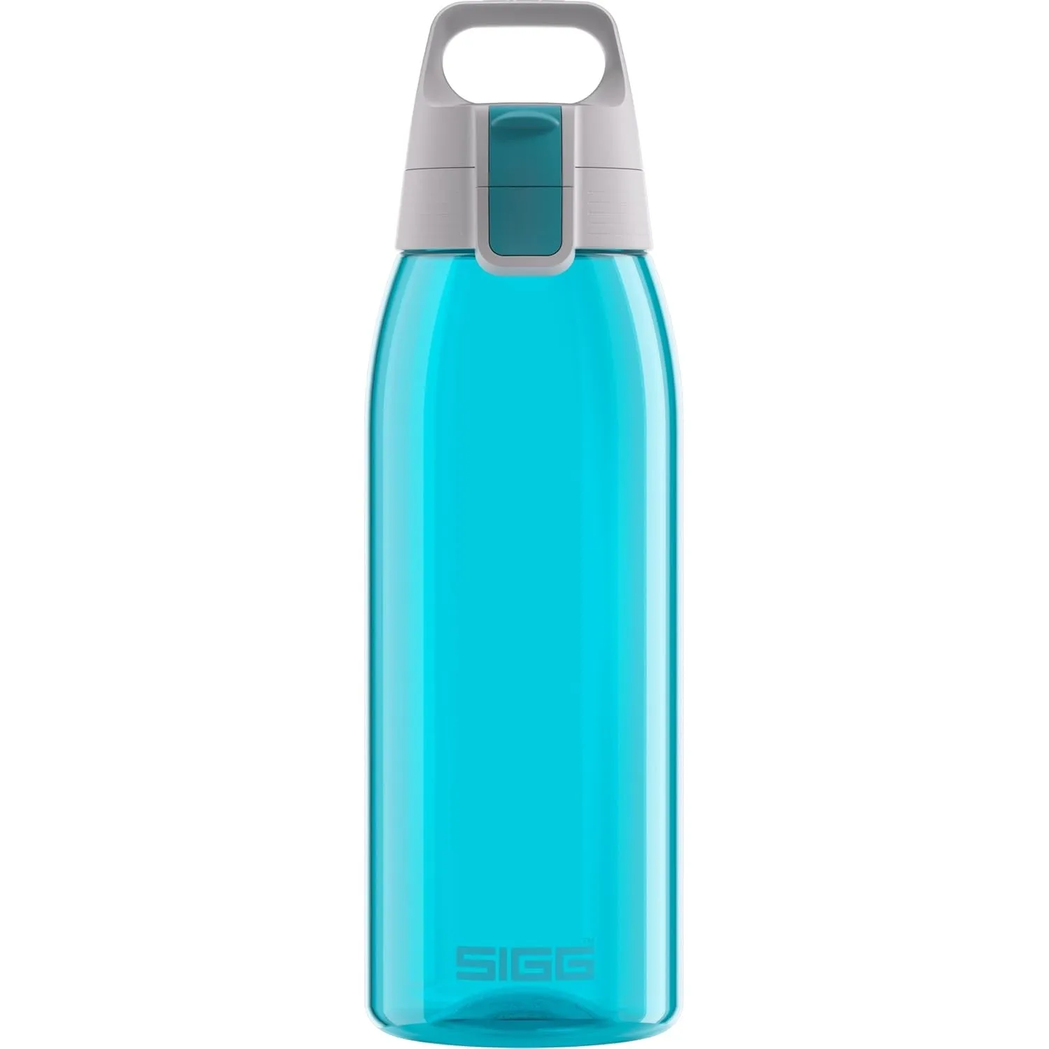 Sigg - Tritan Trinkflasche - Total Color ONE Aqua - Für Kohlensäurehaltige Getränke Geeignet - Spülmaschinenfest - Ausl…