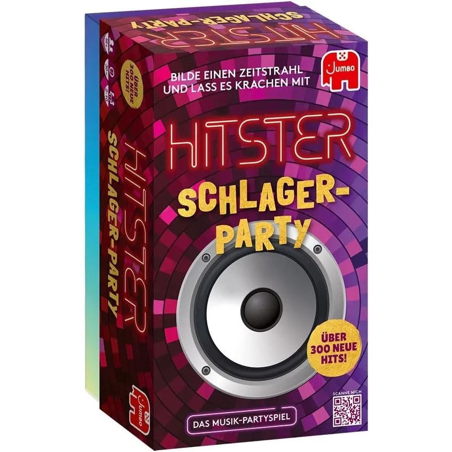 Hitster Schlager EIN Party- und Kartenspiel für Erwachsene und Familien