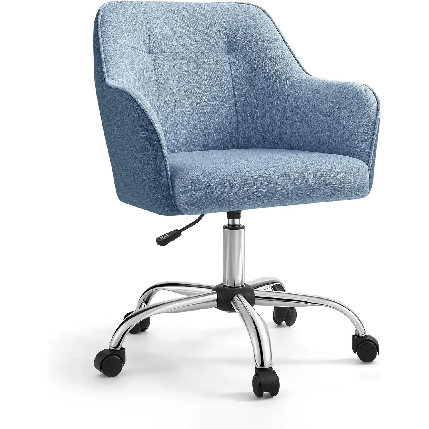 SONGMICS Homeoffice Stuhl, Drehstuhl, Schreibtischstuhl, höhenverstellbar, bis 110 kg belastbar, atmungsaktiver Stoff, …