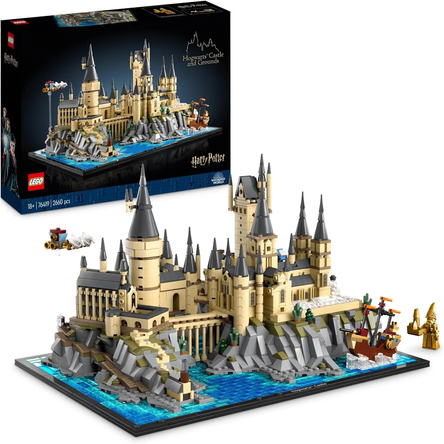 LEGO Harry Potter Schloss Hogwarts mit Schlossgelände 76419