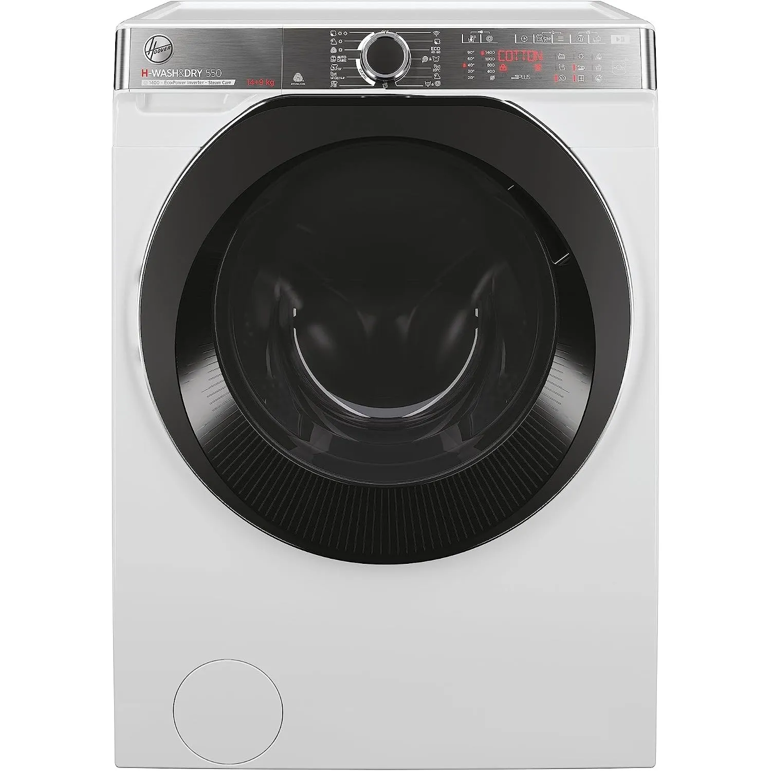 Hoover H-WASH&DRY 550 H5DPB4149AMBC-S Waschtrockner/Energieeffizienzklasse F/A/Füllmenge Waschen 14 kg/Trocknen 9 kg/Ac…