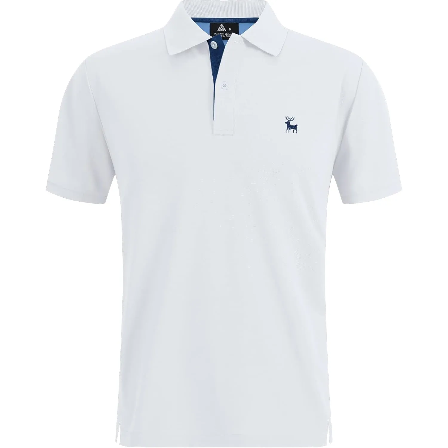 SwissWell Herren Kurzarm Poloshirt Atmungsaktiv T-Shirt Golf Sommer Poloshirts Männer Business Arbeits T Shirt Polohemd