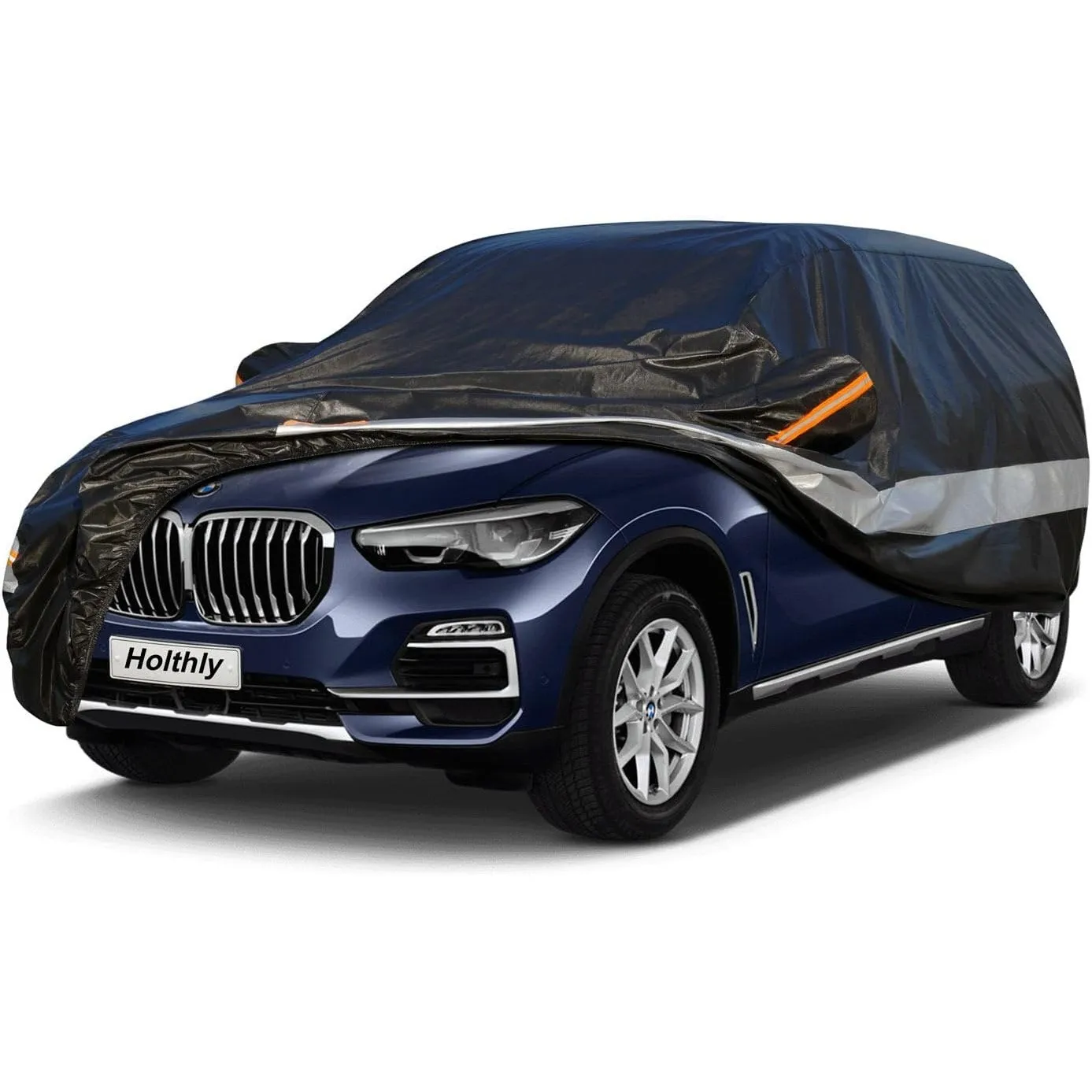 Autoabdeckung SUV 100% Wasserdicht, Auto Abdeckplane für SUV Vollgarage Regen Sonne Staub UV Schutz. Autoplane Passend …