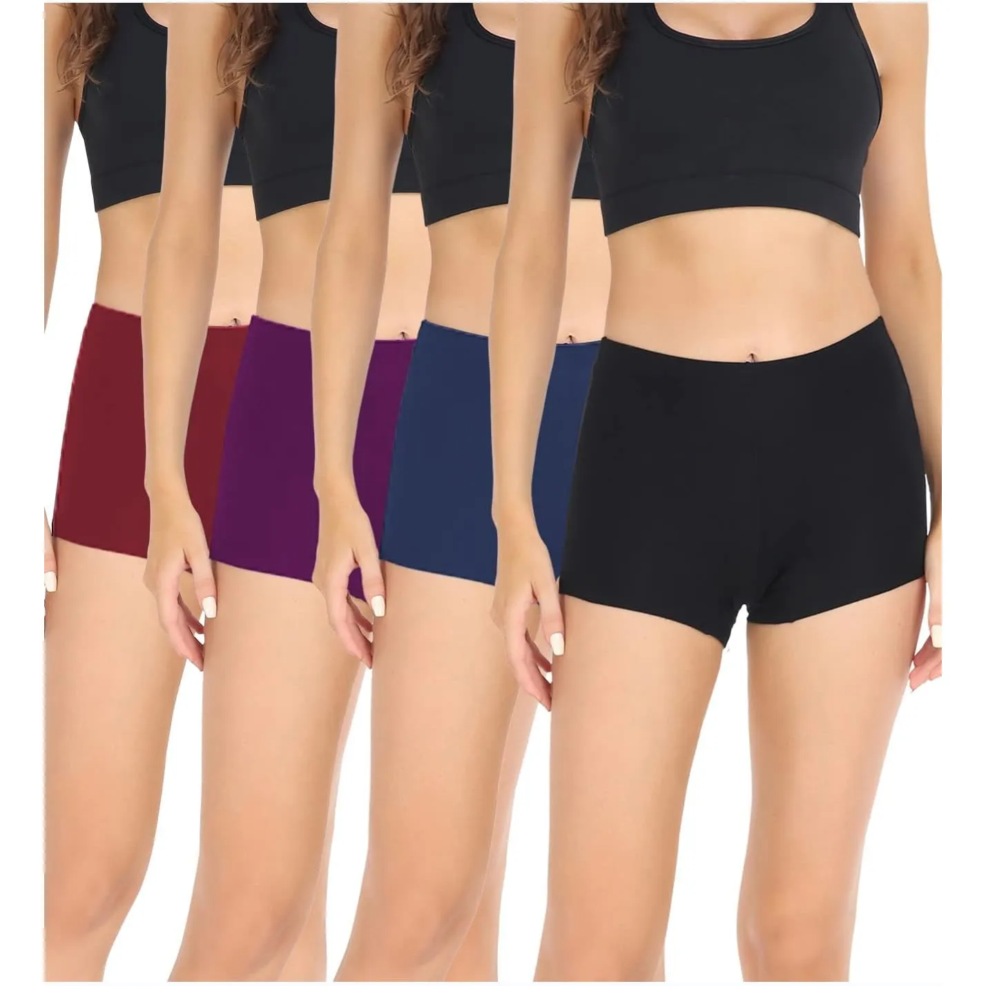 wirarpa Damen Baumwolle Boxershorts Pantys Hotpants Unterhosen