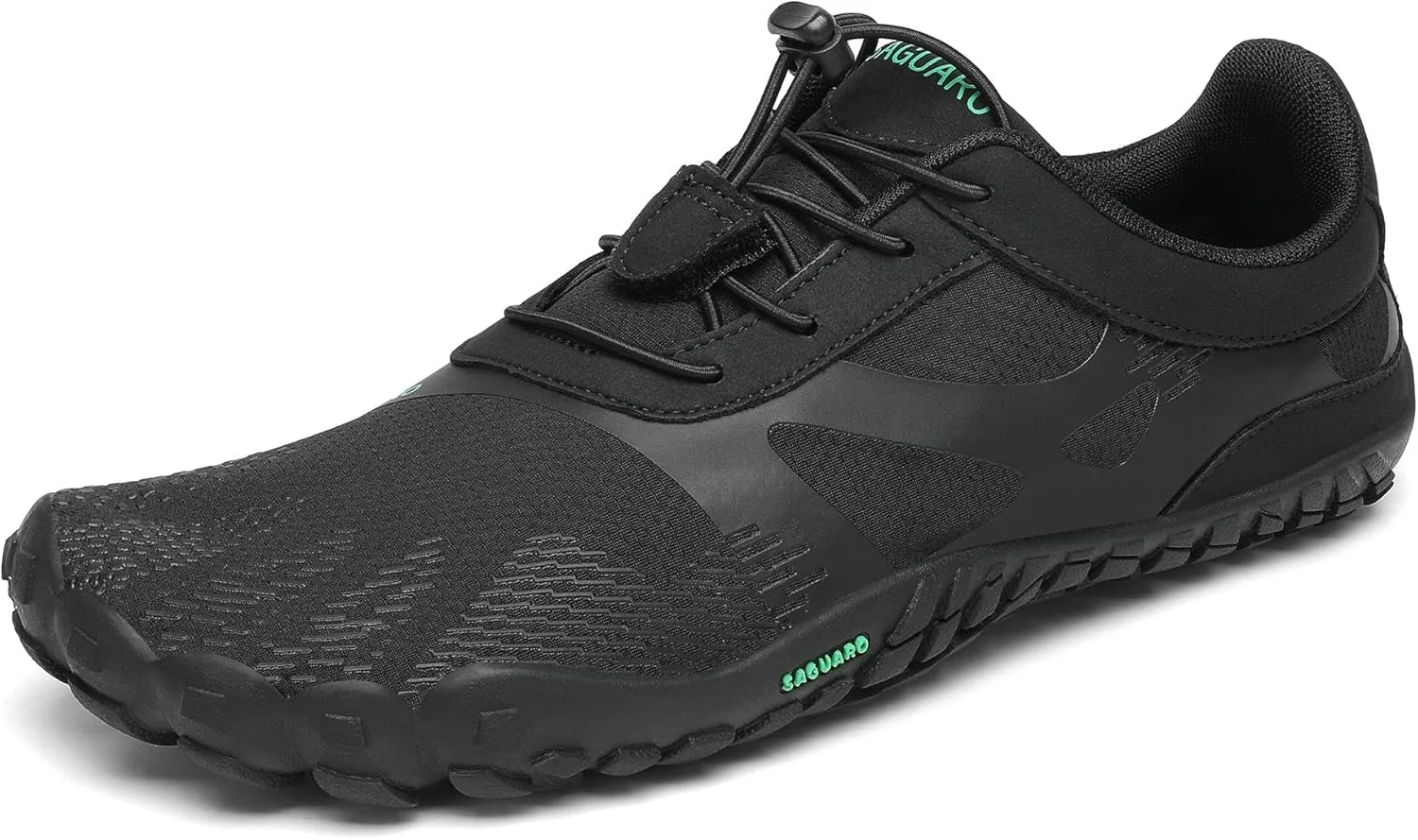 SAGUARO Unisex Barfußschuhe Leicht Atmungsaktiv Tragbar Traillaufschuhe Weich rutschfest Fitnessschuhe für Outdoor & In…