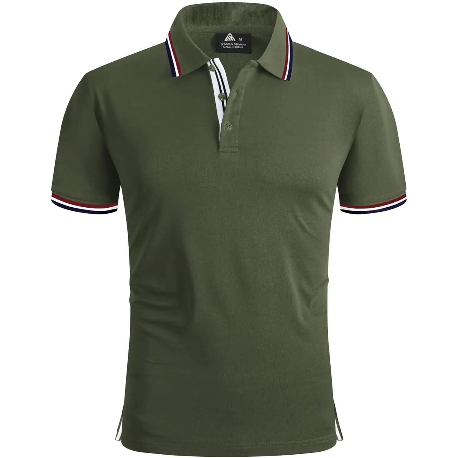 SwissWell Poloshirt Herren Kurzarm Atmungsaktiv Golf Tennis Sport Polo Shirts Sommer Freizeit T-Shirt
