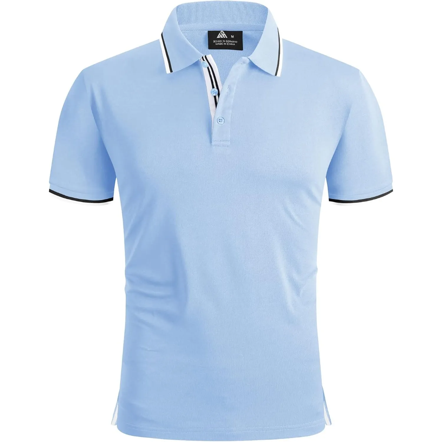 SwissWell Poloshirt Herren Kurzarm Atmungsaktiv Golf Tennis Sport Polo Shirts Sommer Freizeit T-Shirt