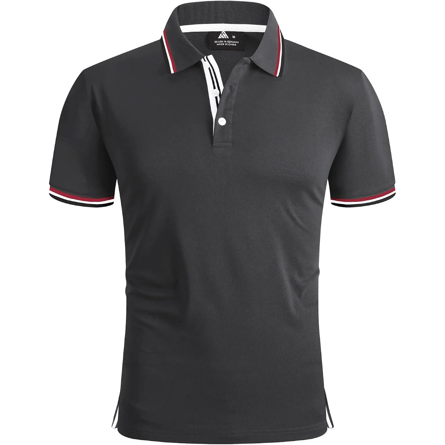 SwissWell Poloshirt Herren Kurzarm Atmungsaktiv Golf Tennis Sport Polo Shirts Sommer Freizeit T-Shirt