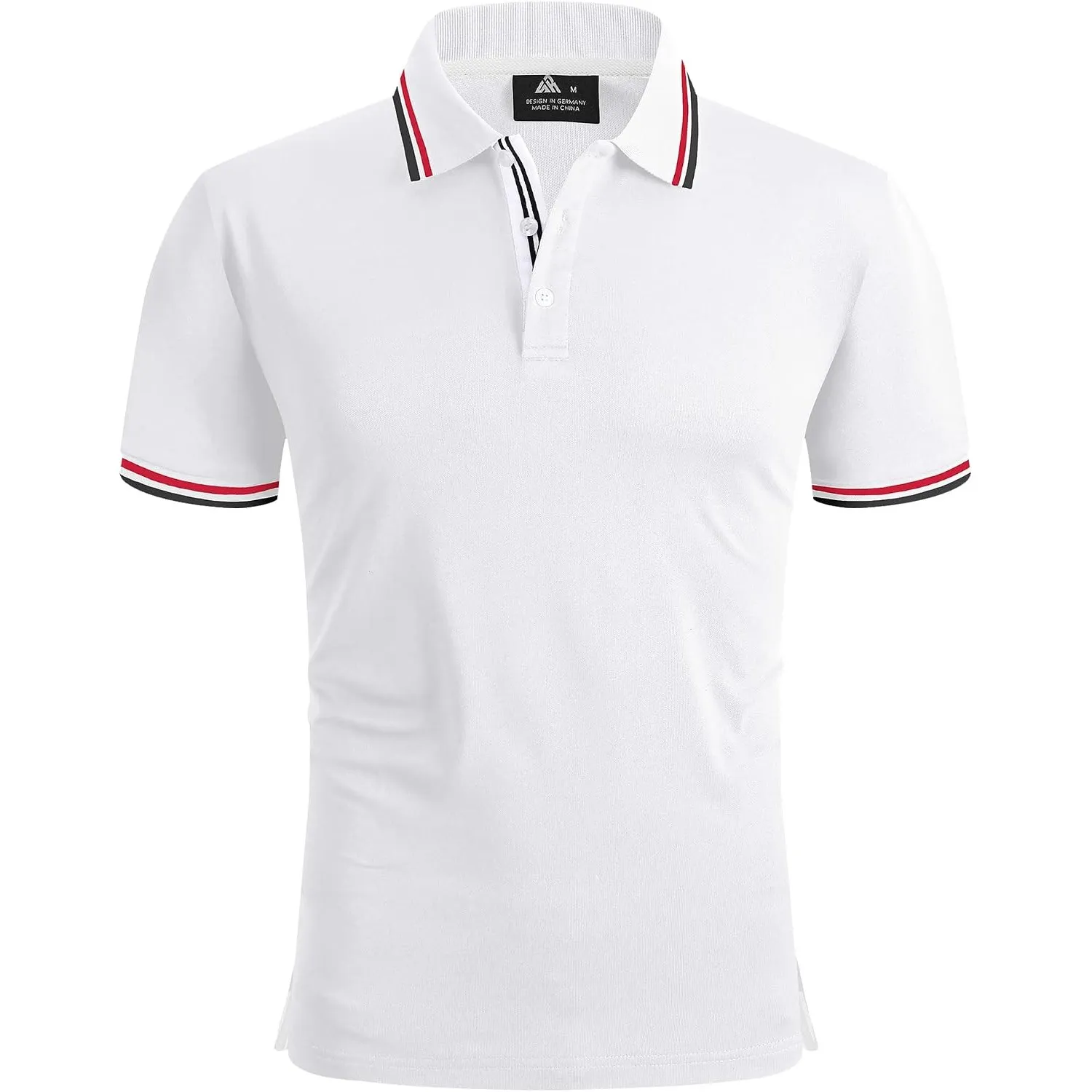 SwissWell Poloshirt Herren Kurzarm Atmungsaktiv Golf Tennis Sport Polo Shirts Sommer Freizeit T-Shirt