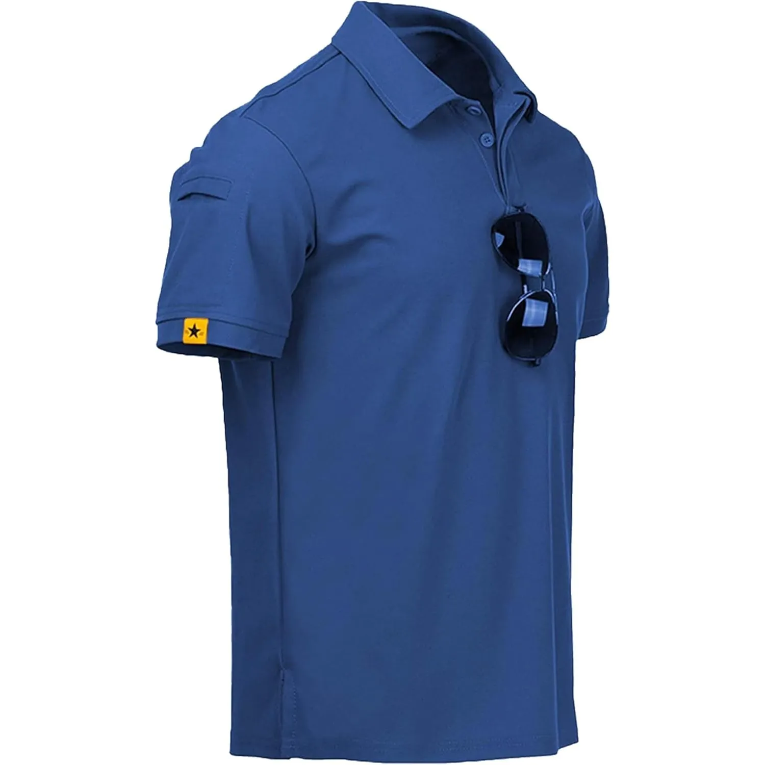 JACKETOWN Poloshirts Herren Kurzarm Atmungsaktives Schnelltrocknend Poloshirts Männer Tennis Sommer Knopfleiste T-Shirt…
