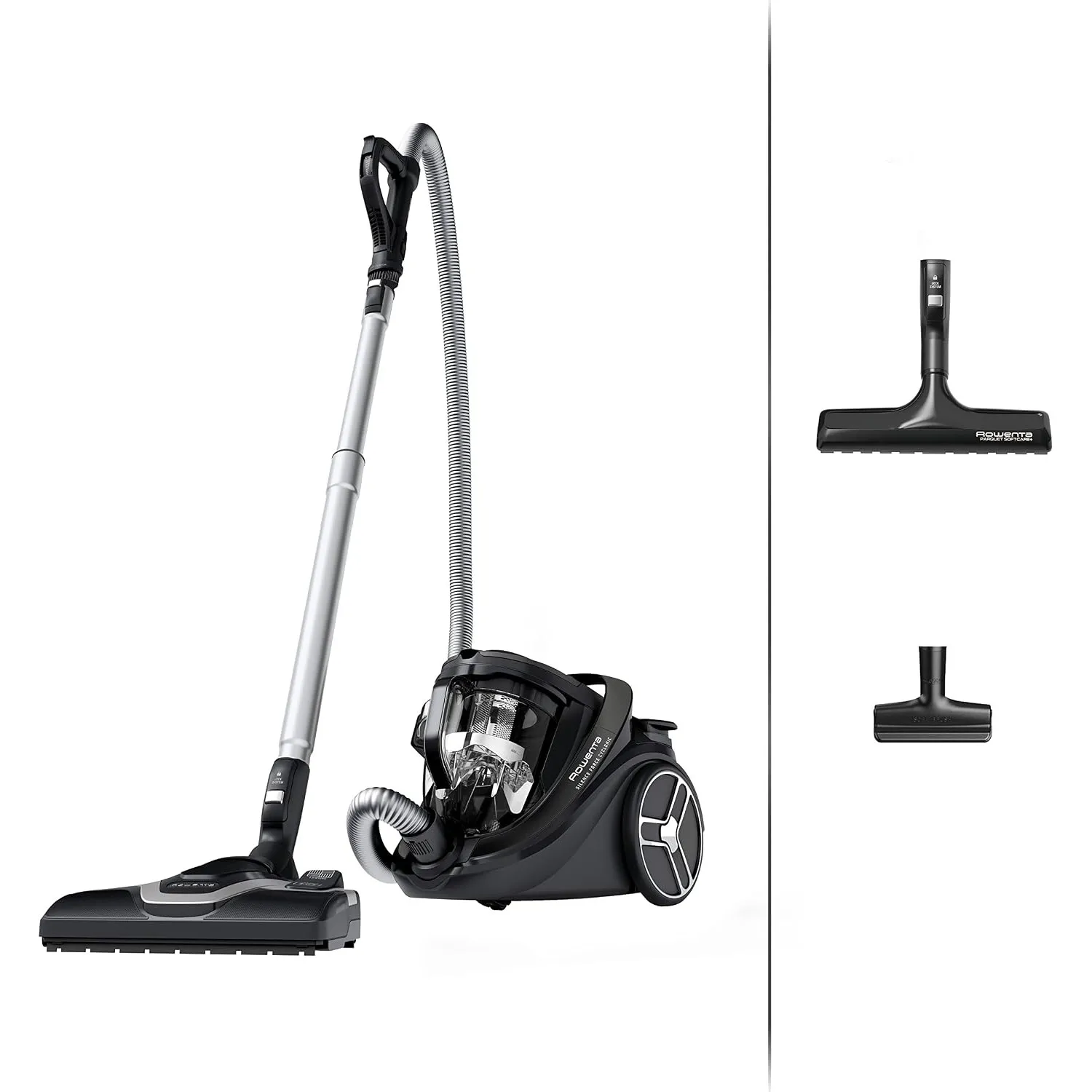 Rowenta Silence Force Cyclonic Effitech beutelloser Bodenstaubsauger, Parkett, hohe Saugkraft, niedriger Energieverbrau…