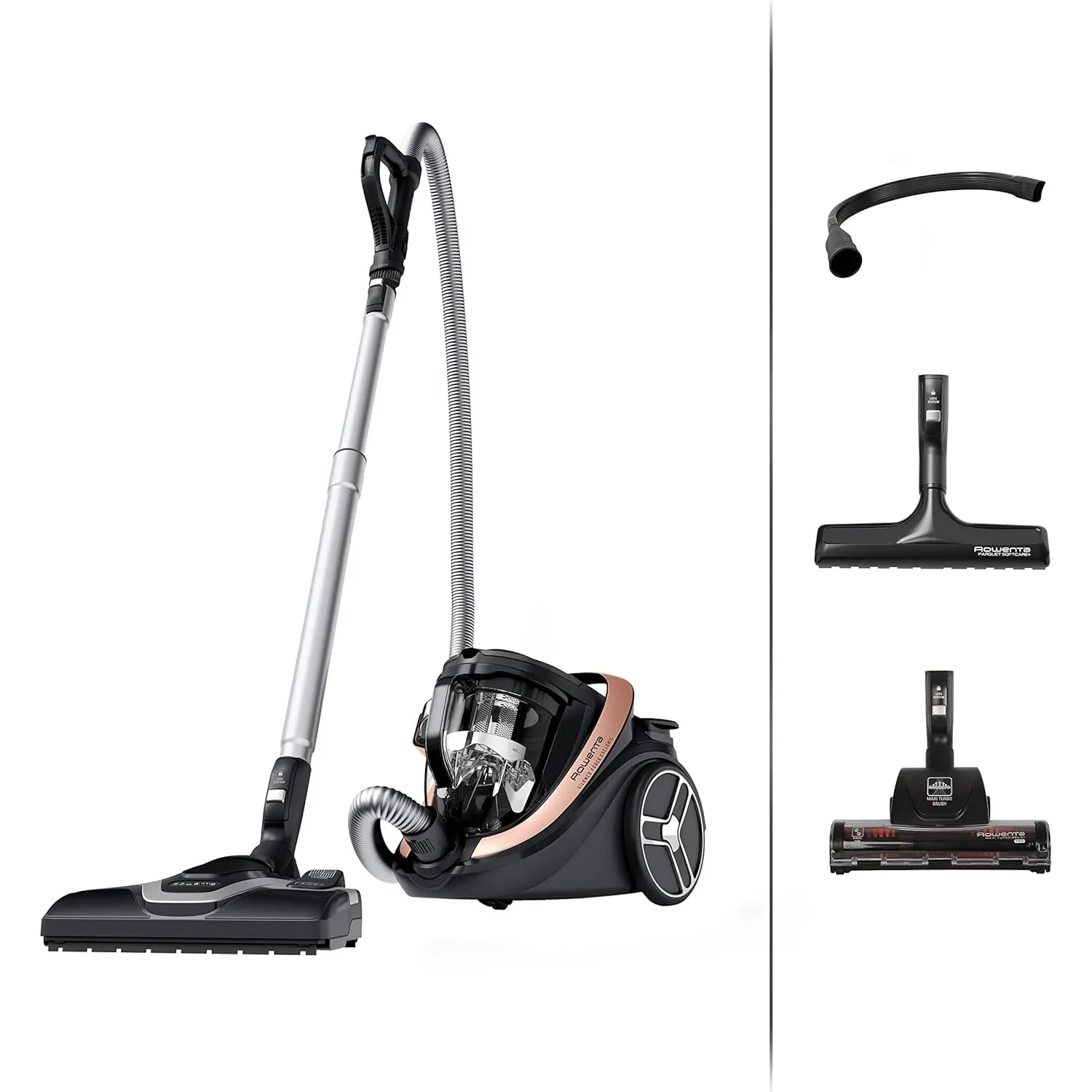 Rowenta Silence Force Cyclonic Effitech beutelloser Bodenstaubsauger, Home und Car, hohe Saugkraft, niedriger Energieve…