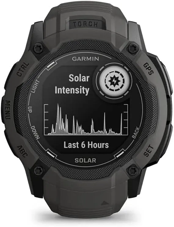 Garmin Instinct 2X Solar 50mm - GPS-Smartwatch mit unendlicher Akkulaufzeit im Smartwatch-Modus, über 40 Sport-Apps, Sm…