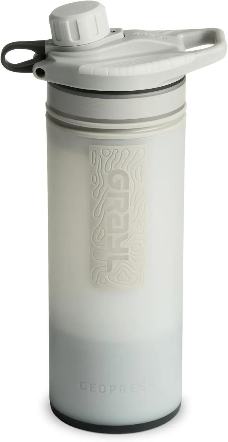 GRAYL GeoPress 710 ml Outdoor Water Filter Drinking Water I Eliminates 99.99% of All Bacteria and Viruses I Perfect for…