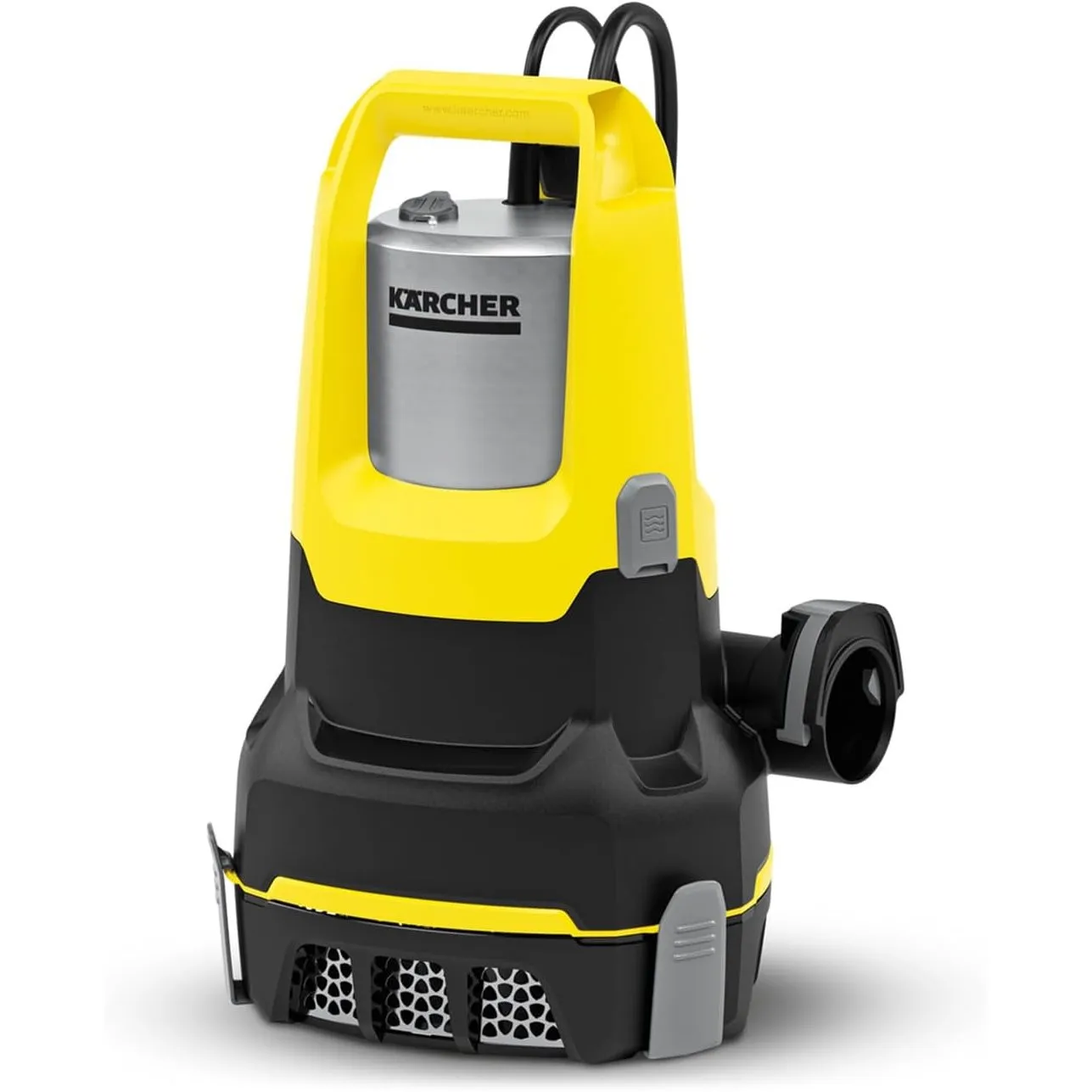 Kärcher SP 17.000 Flat Level Sensor flachsaugende Tauchpumpe, Fördermenge: 17.000 l/h, Eintauchtiefe: max. 7 m, für Sch…