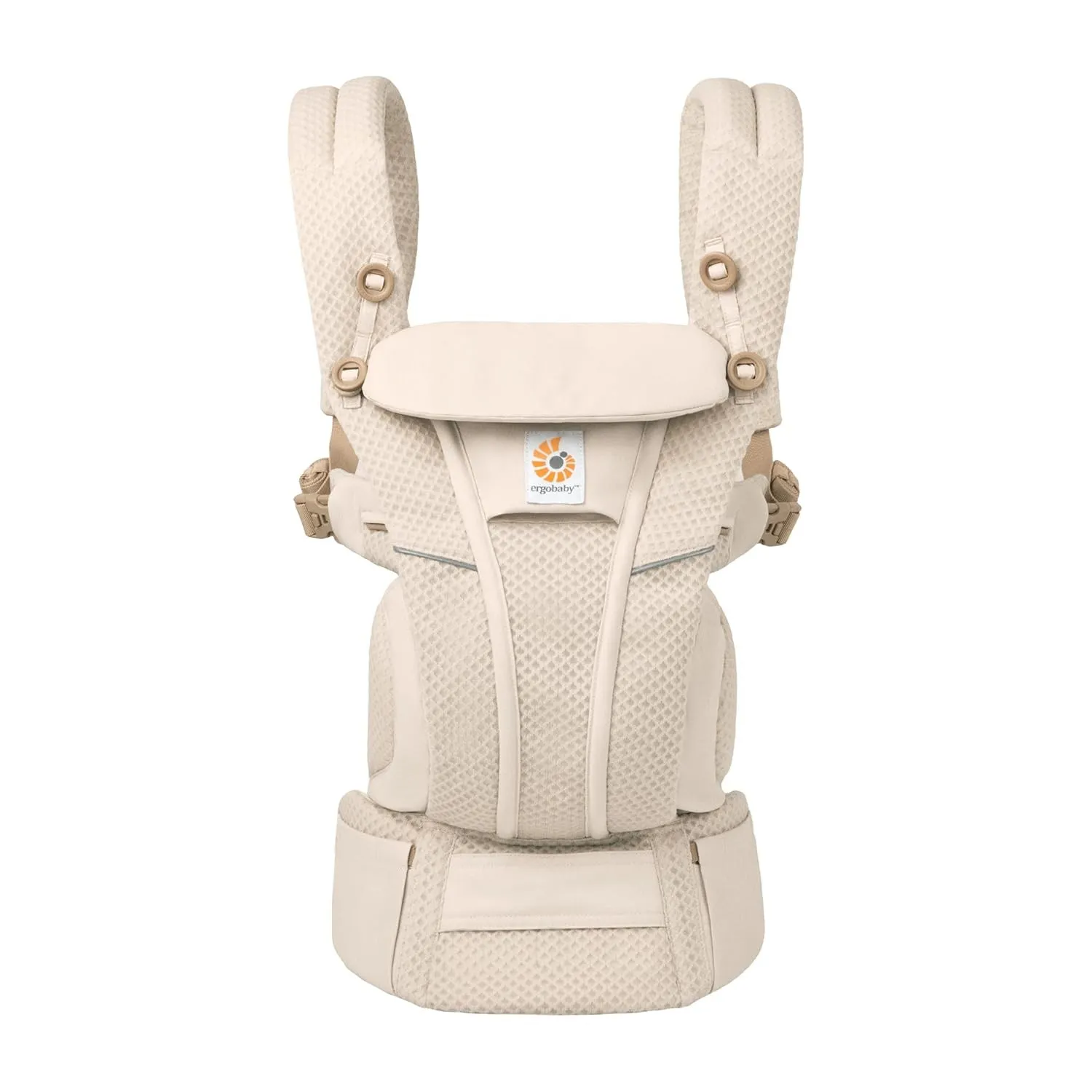 Ergobaby Omni Breeze Babytrage für Neugeborene ab Geburt bis 20kg, 4 Positionen SoftFlex Mesh Ergonomische Babybauchtra…