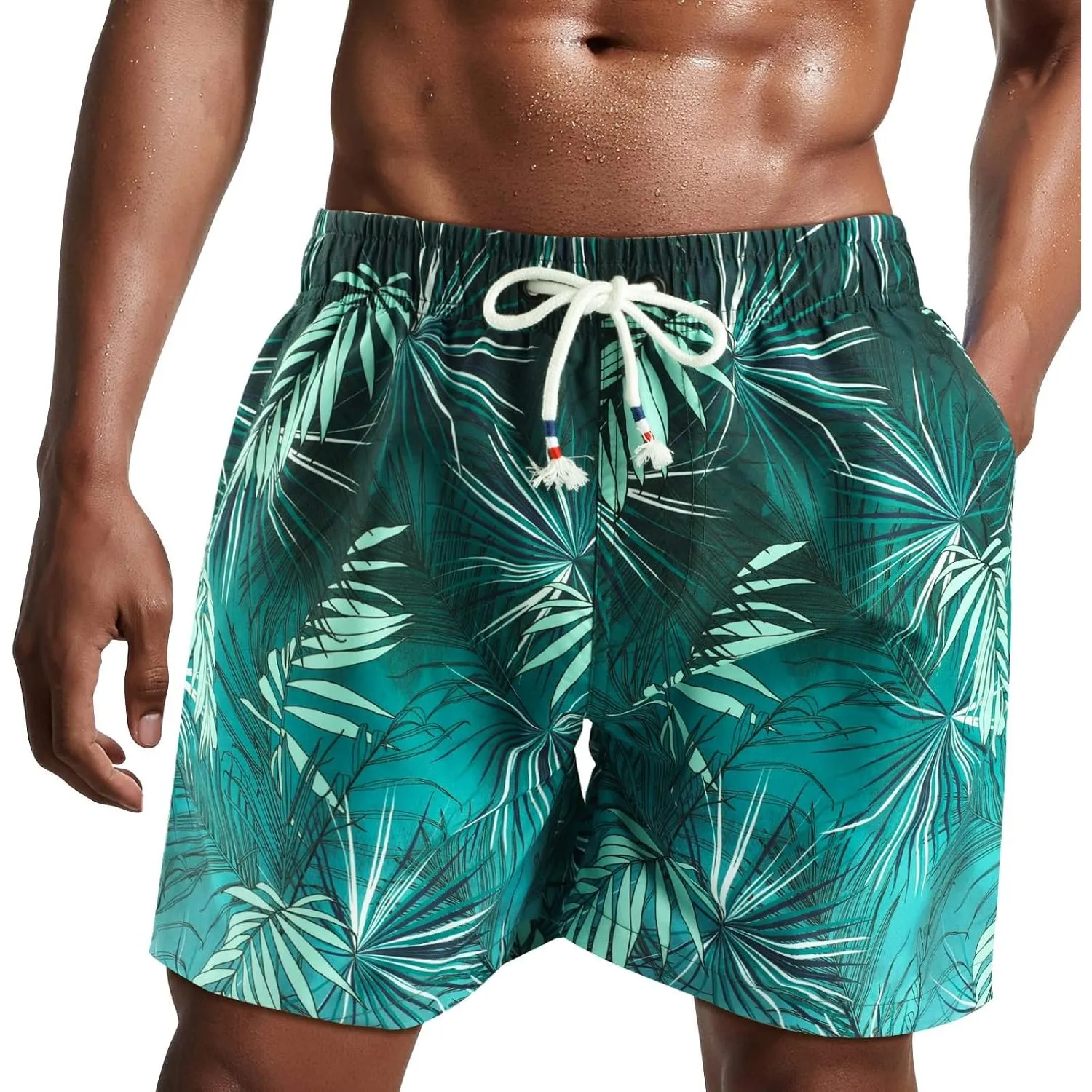 Badehose für Herren Badeshorts Shorts Sportbekleidung Meshfutter | Shorts,Schnelltrocknend,Kurzen,Sporthose,Atmungsakti…
