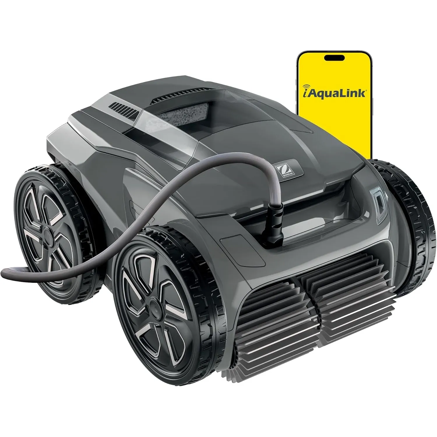 Zodiac Alpha OA 6600 iQ Reinigungsroboter für Pools bis zu 15x7m, reinigt Boden, Wände und Wasserlinie. Fernbedienung u…