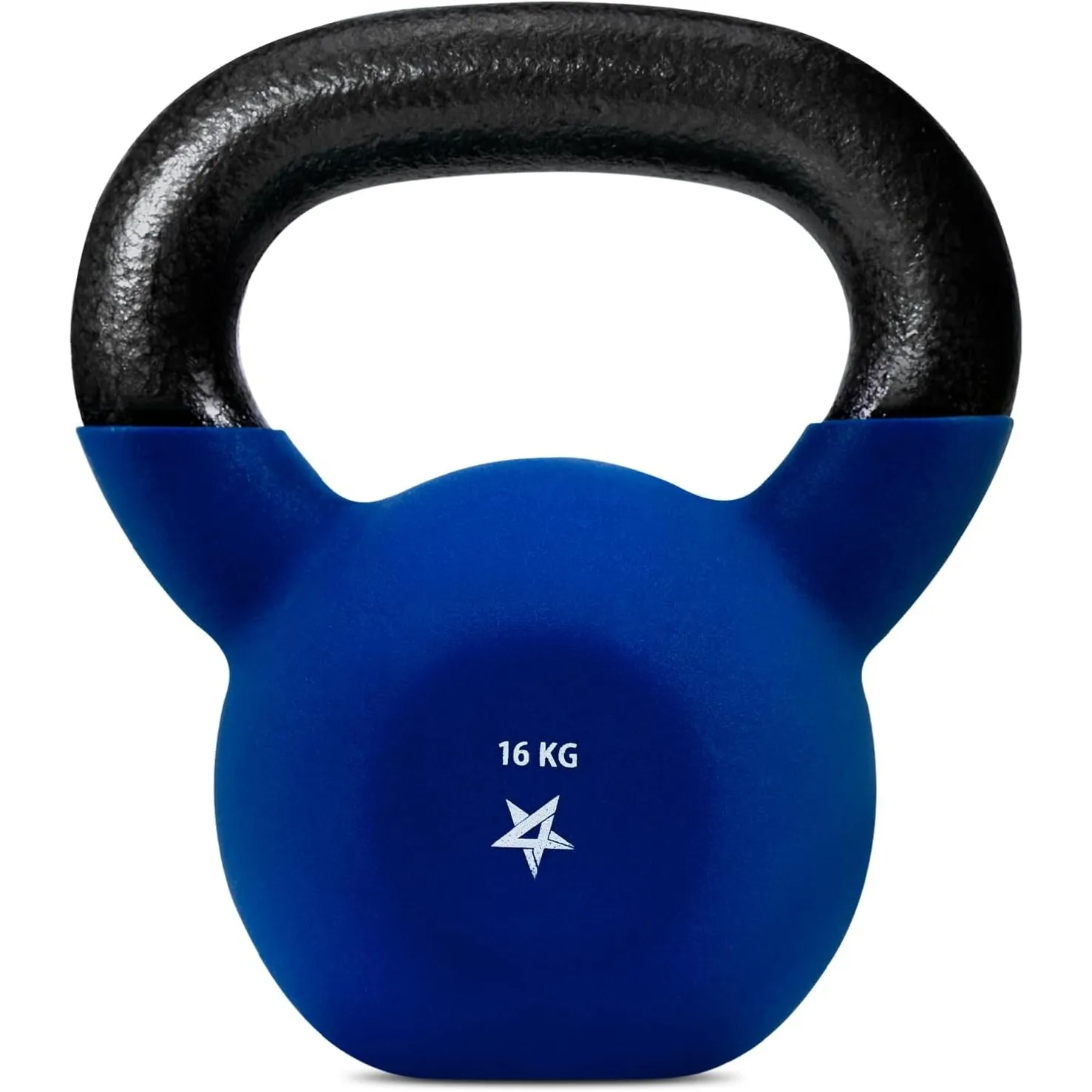 Yes4All 2-20 kg Cast Iron Kettlebell with Neoprene Coating, Multicoloured Kettlebells, Swing Dumbbell, Single