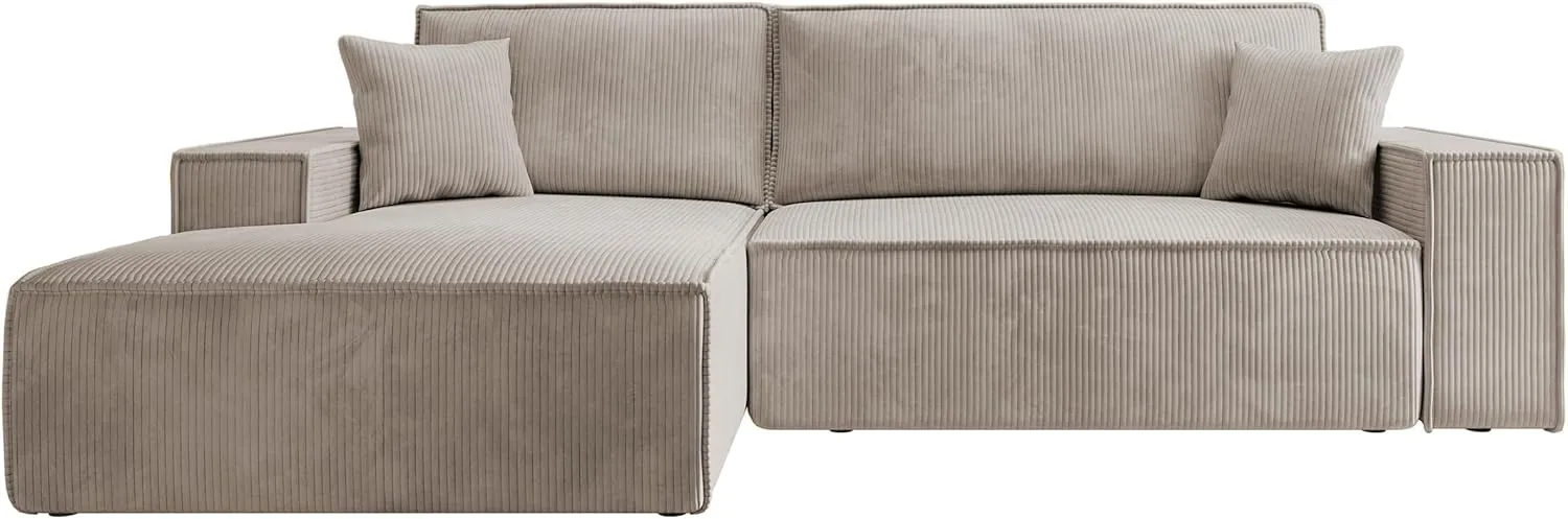 Selsey Sofa Ecksofa Eckcouch Schlafsofa Couch Mit Stauraum Schlaffunktion Pflegeleicht Polyurethanschaum L Form Links F…