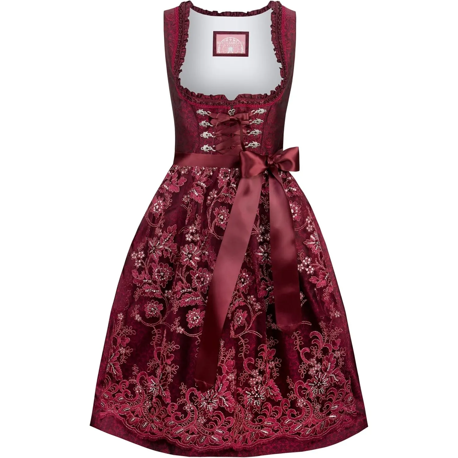 Stockerpoint Damen Eva Midi Dirndl (1er Pack)